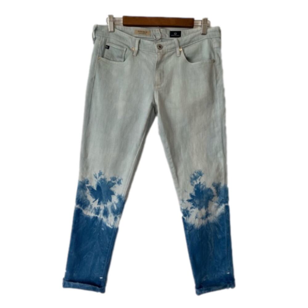 ADRIANO Goldschmied‎ Women's 29 The Stilt Cigarette Roll-Up 90's Y2K Denim Jeans